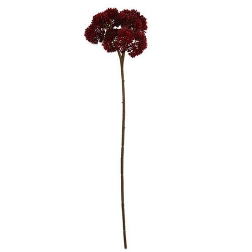 46cm Autumn Wild Berry Spray - Burgundy