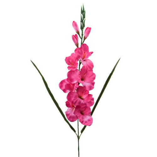 78cm Large Gladiolus Spray Pink - Single Stem Artificial Flower