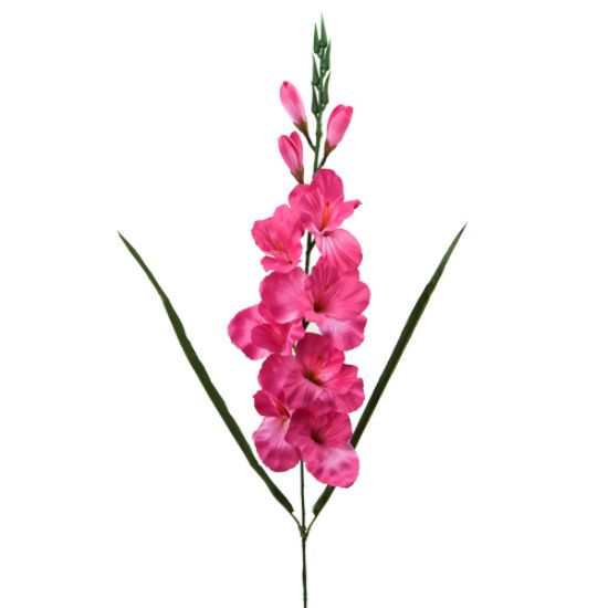 78cm Large Gladiolus Spray Pink - Single Stem Artificial Flower