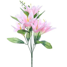 Load image into Gallery viewer, 40cm Lily Bush (6 Heads) - Assorted Colours