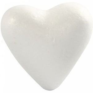38cm Polystyrene Heart Frame