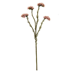 64cm Pink Statice Artificial Single Stem