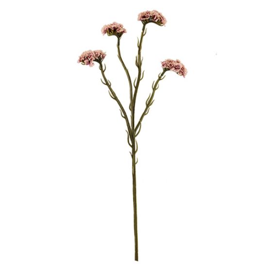 64cm Pink Statice Artificial Single Stem