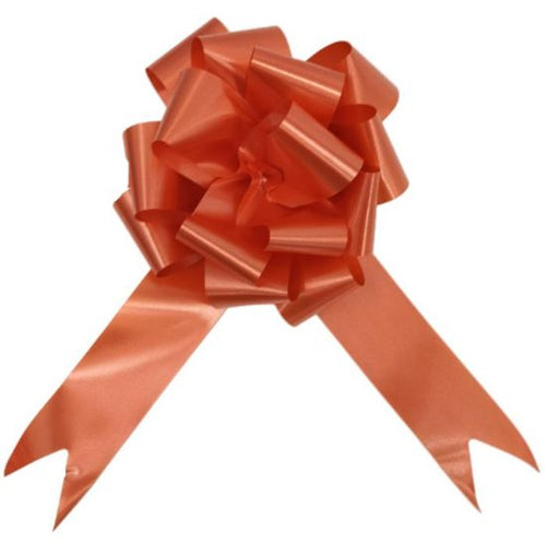 Dark Orange Pull Bows 50mm x 20 Bows