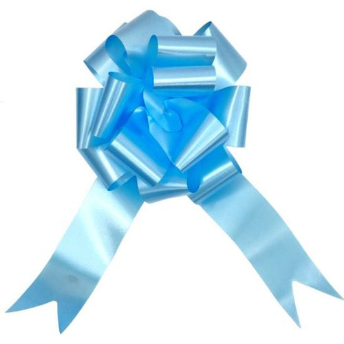 Baby Blue Pull Bows 50mm x 20 Bows