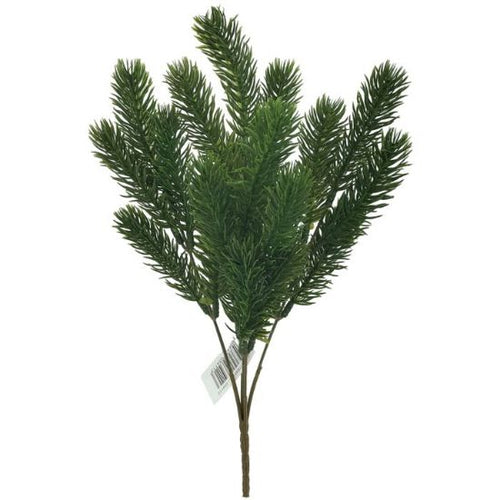 42cm Green Spruce Spray - Christmas Greenery