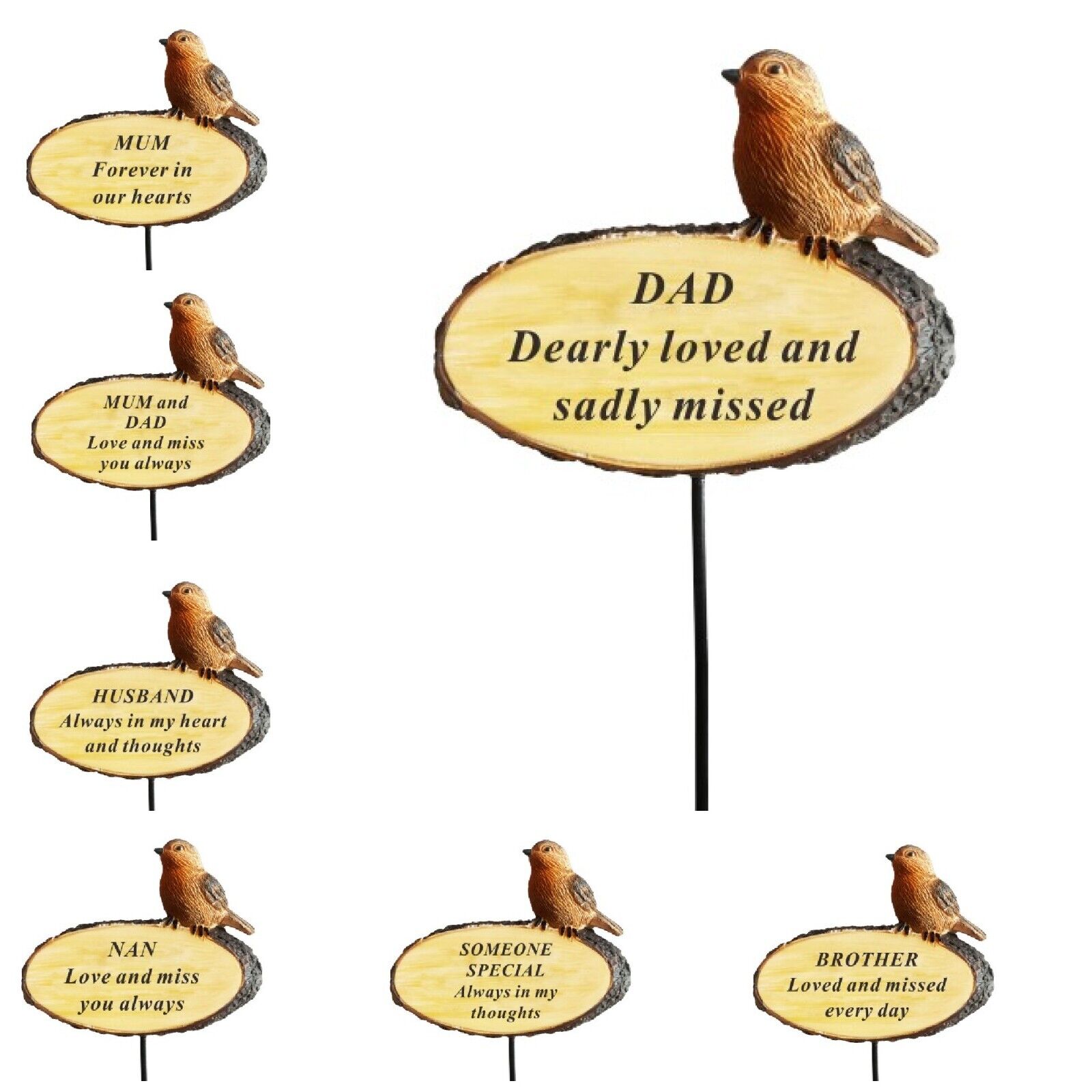 ROBIN'S SONG BIRTHDAY Memorial Grave Card Funeral Tribute Graveside