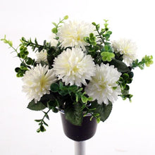 Load image into Gallery viewer, Chrysanthemum Cemetery Pot - Memorial Grave Pot