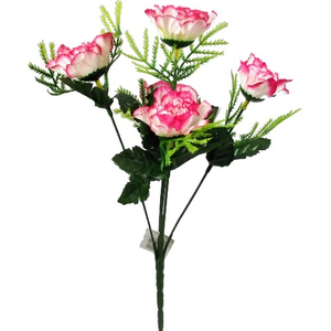 36 x 30cm Assorted Spray Carnation Bunches - Artificial Silk Flower - Full Box