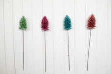 Load image into Gallery viewer, 48cm Christmas Pinecone Stem - Assorted Colours
