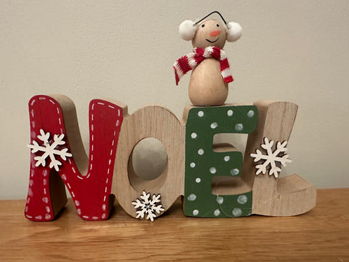 FLASH SALE PRODUCT - 20cm Christmas NOEL Sign