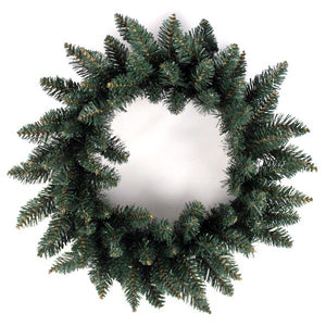 Box of 10 - 50cm (20") Green Pine Wreath - Artificial Christmas Xmas