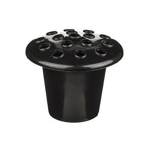 Pack of 5 Black Inserts - Memorial Grave Vase Pot Insert Artificial or Fresh Flowers