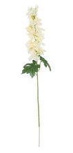 Load image into Gallery viewer, 77cm Garden Delphinium Spray Cream - Artificial Flower Single Stem
