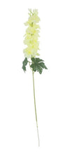 Load image into Gallery viewer, 77cm Garden Delphinium Spray Yellow - Artificial Flower Single Stem