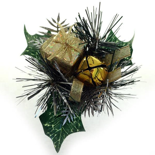 12 x Gold Bell, Present and Foliage Picks - FULL BAG