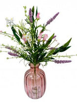 Load image into Gallery viewer, FLASH SALE PRODUCT - Pink Flower Bunch and Vase - Mothers Day