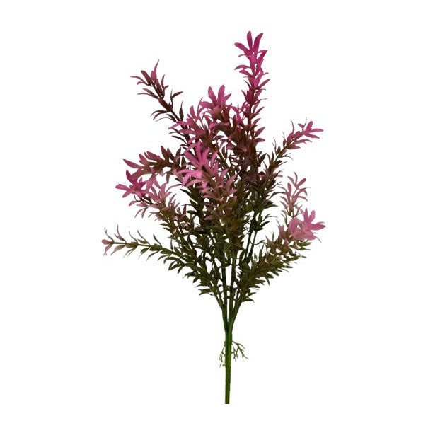 42cm Pink Plastic Filler Bush