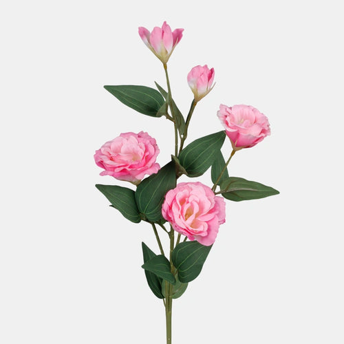 70cm Lisianthus Spray Pink - Artificial Flower
