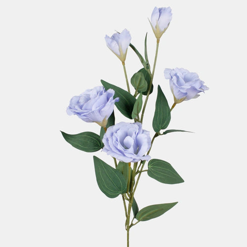 70cm Lisianthus Spray Blue - Artificial Flower