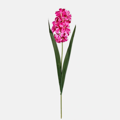 49cm Cerise Hyacinth - Single Stem - Artificial Spring Flower
