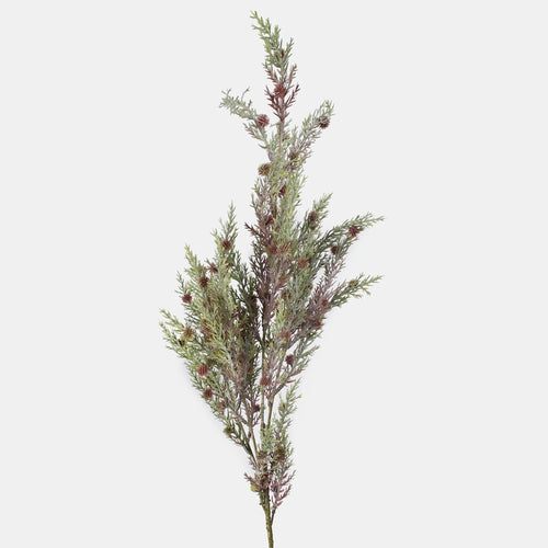 85cm Deluxe Green Brown Conifer Juniper Foliage Single Stem
