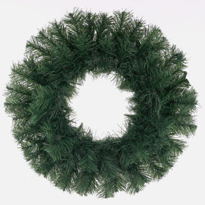 Box of 20 - 57cm (22") Double Ring Green Pine Wreath - Artificial Christmas Xmas