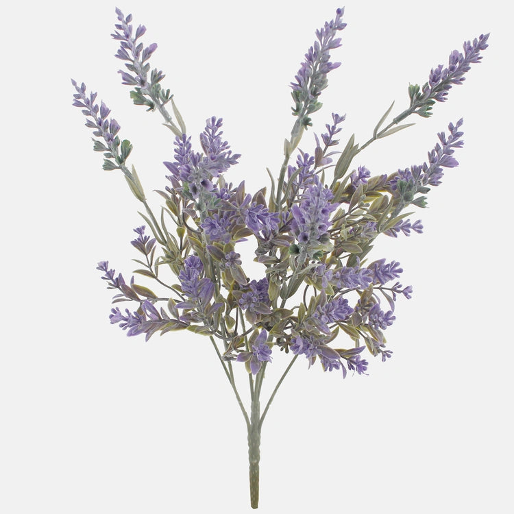 46cm Artificial Purple Lavender Bouquet