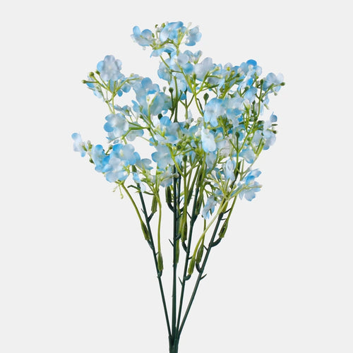 30cm Light Blue Gyp / Babies Breath Bunch - Artificial Wedding Flower
