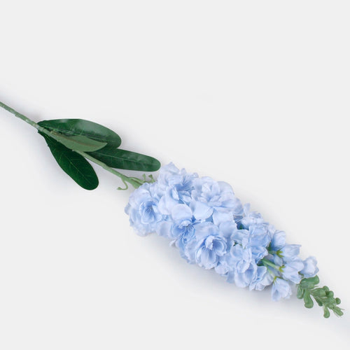 85cm Delphinium Spray Light Blue - Single Stem - Artificial Flower