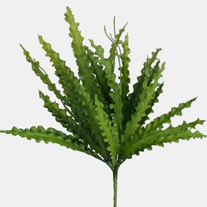 38cm Artificial Green Fern Bundle - Greenery