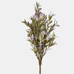 49cm Artificial Lavender Sage Bouquet - Autumnal Greenery