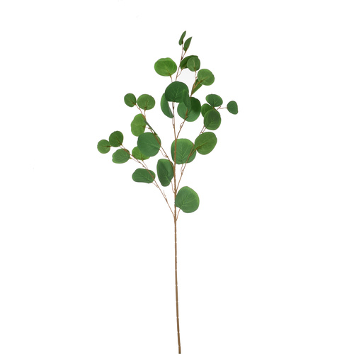 93cm Artificial Eucalyptus Leaf Spray Green