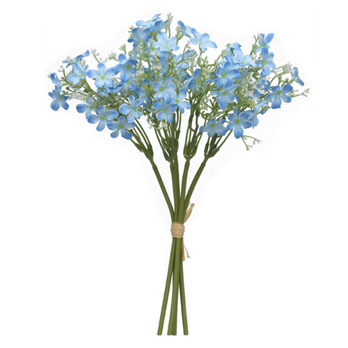 30cm Light Blue Baby's Breath Gyp Bundle -Artificial Flowers