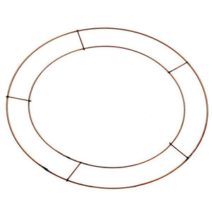 20 inch Flat Wreath Wire Frame (Pack of 20) - LARGE ITEM