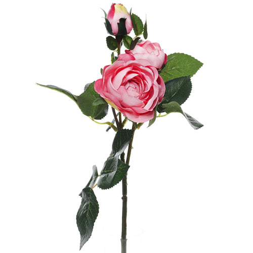 42 cm Prize Rose Spray Pink