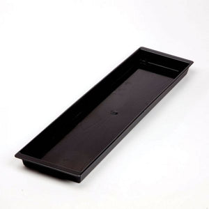 Black Plastic Double Brick Floral Tray x 10