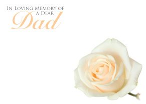 Large Funeral Tribute Message Card Cards.