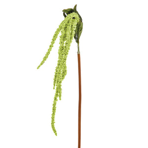 114cm Large Green Amaranthus Single Stem - Artificial Flower