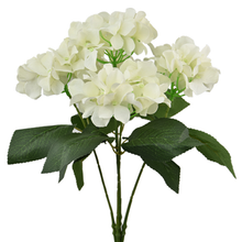 Load image into Gallery viewer, 49cm Hydrangea Bush Ivory