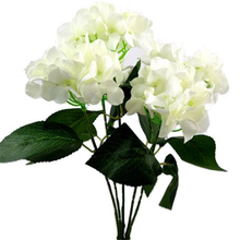 Load image into Gallery viewer, 49cm Hydrangea Bush Ivory