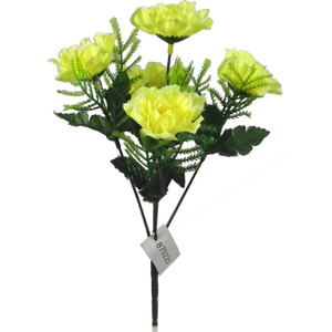 30 cm Spray Carnation Bunches - Artificial Silk Flower