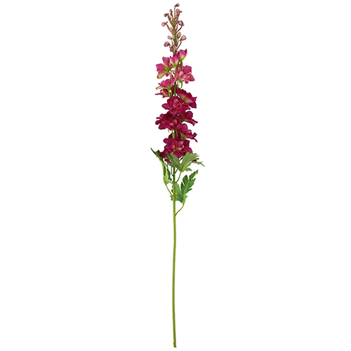 79cm Beauty Dark Pink Delphinium Spray - Artificial Flower - Single Stem