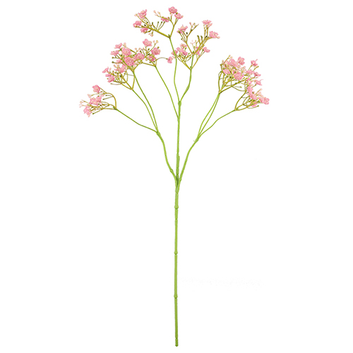 70cm Artificial Vintage Pink Gyp Stem