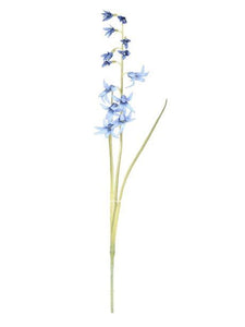 38cm Realistic Bluebell Artificial Flower - Single Stem