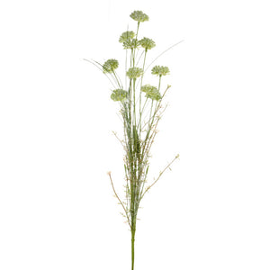 Artificial Cornflower Spray Cream 53 cm