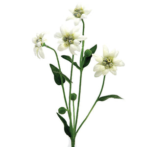 Artificial Edelweiss Spray 32 cm