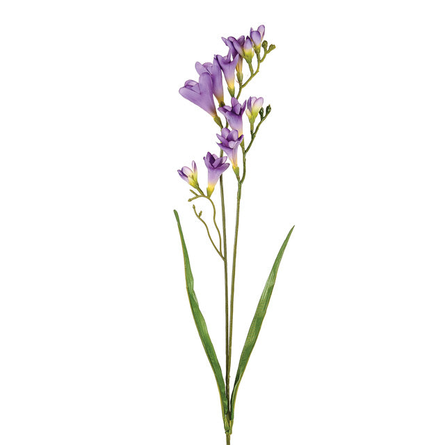 69 cm Artificial Purple Freesia Single Stem