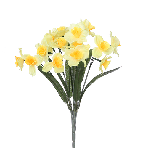 40cm Artificial Daffodil Bush
