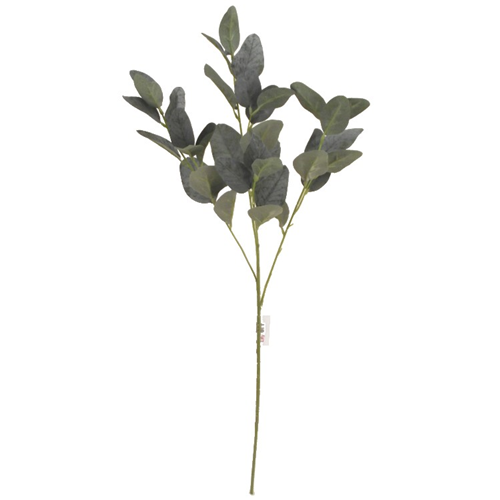 82cm Artificial Leaf Spray Grey/Green - Greenery